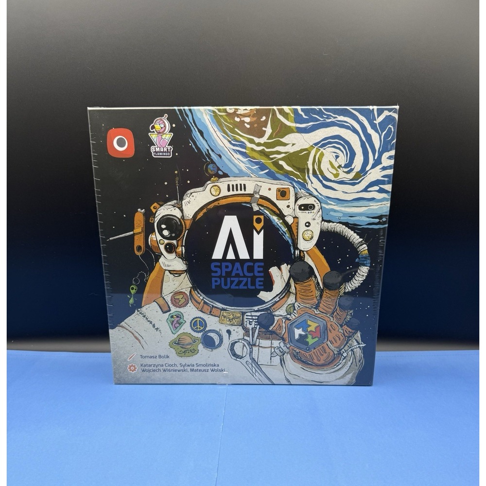 AI Space Puzzle Board Game Smart Flamingo Cooperative Strategy NEW Sealed